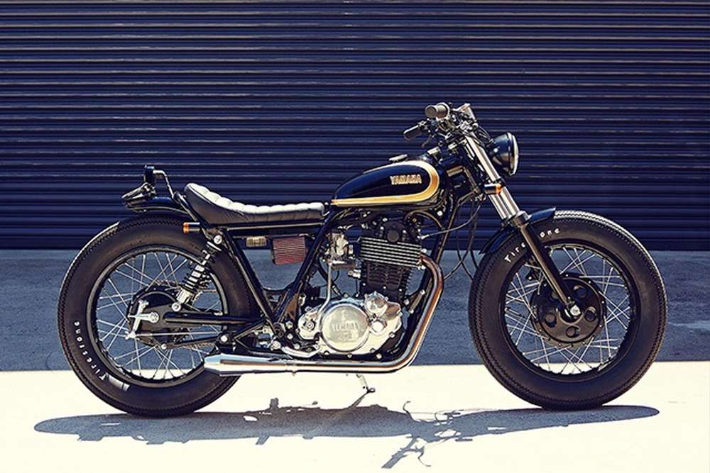 Yamaha SR400 1988: брэт-кастом от Salty Speed Co