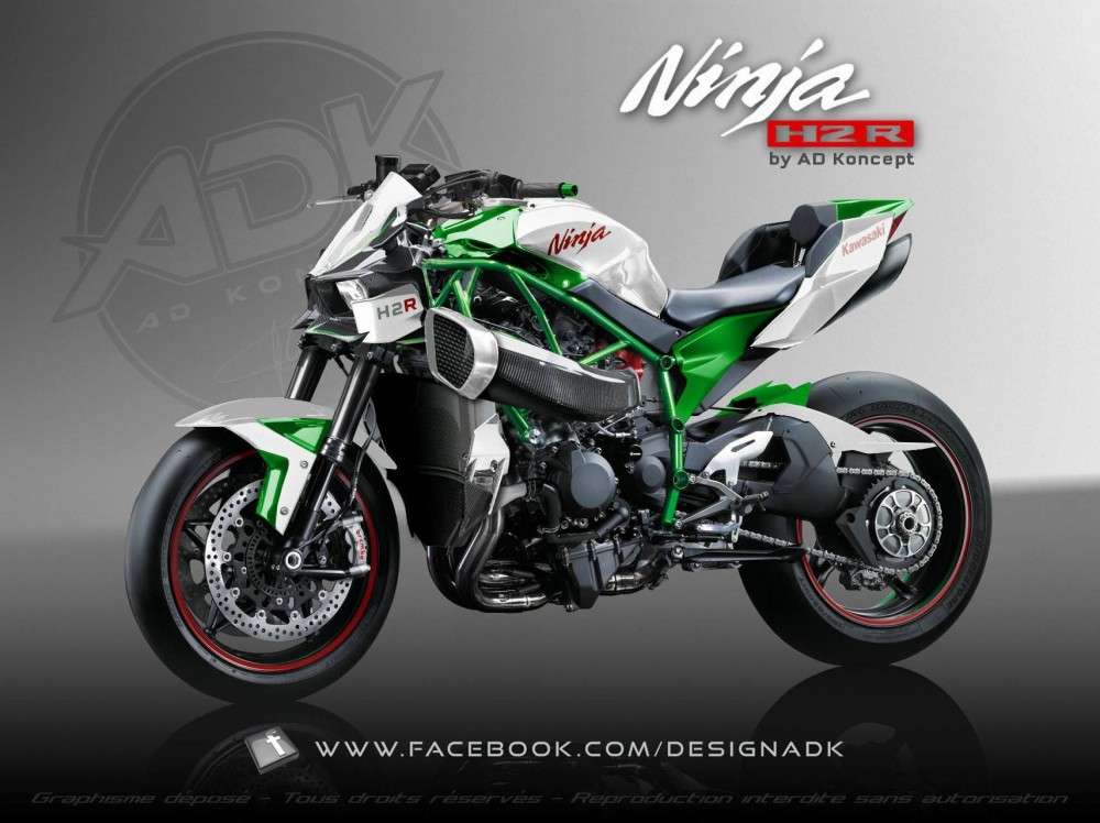 Kawasaki Ninja H2R: стритфайтер-мечта