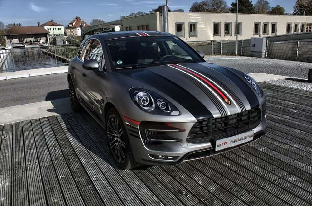 2M-Designs демонстрируют уникальный Porsche Macan Tiger