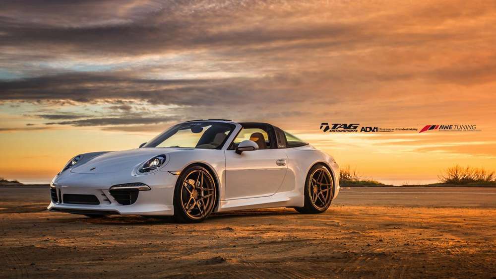 Porsche 911 примерил новый обвес и диски