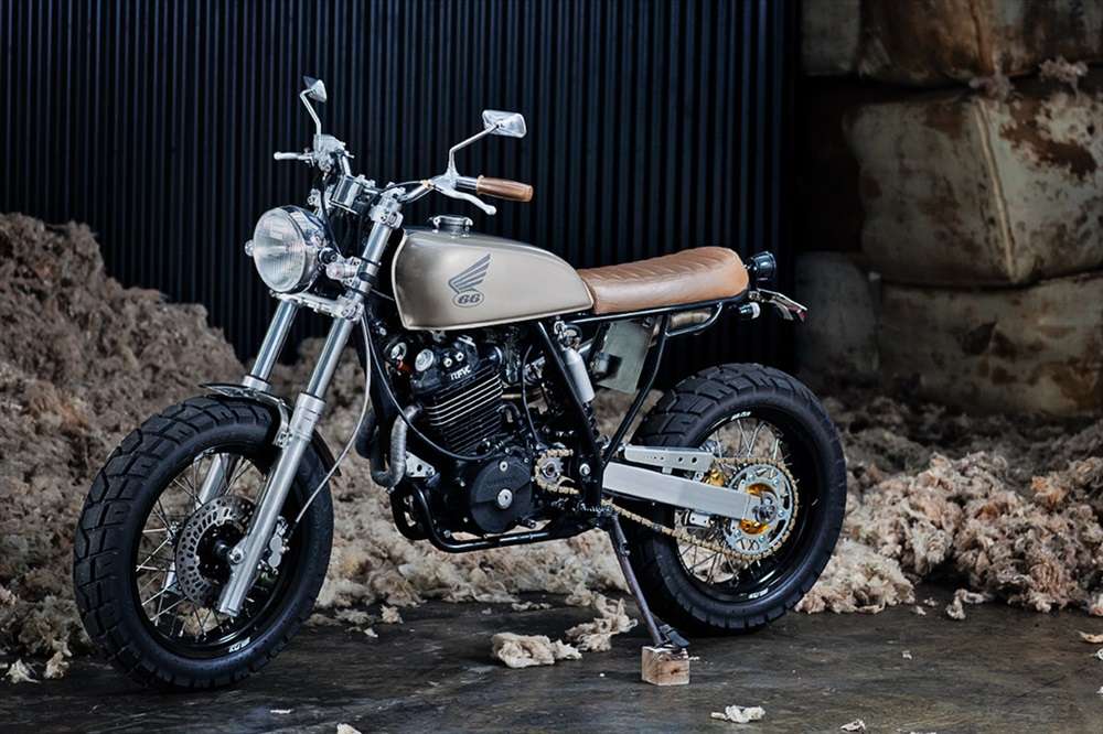 Honda XR600 X-on: кастом от Sixty-Six Motorcycles