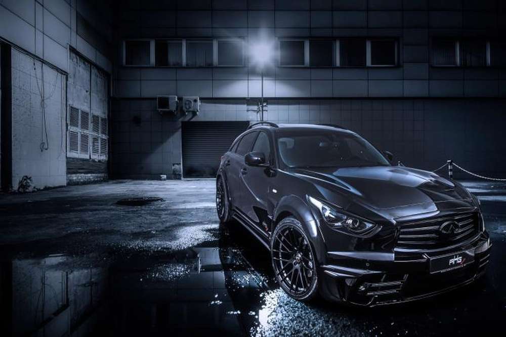 Infiniti QX70 LR3 попал на доработку к AHG-Sports