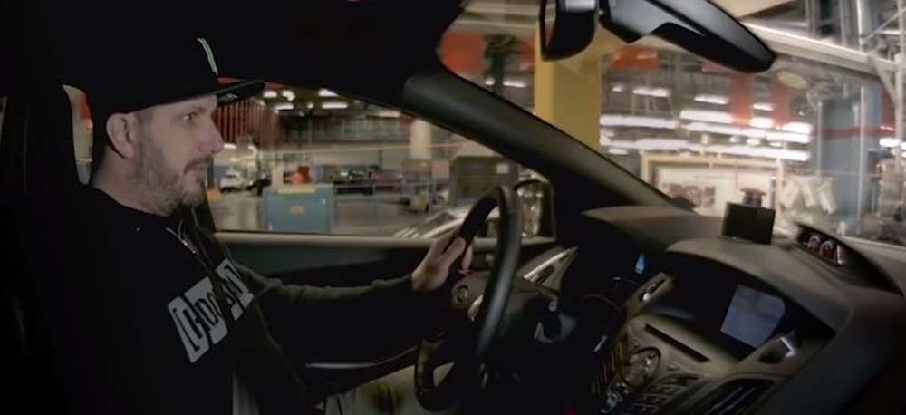 Кен Блок показывает класс на Ford Focus RS