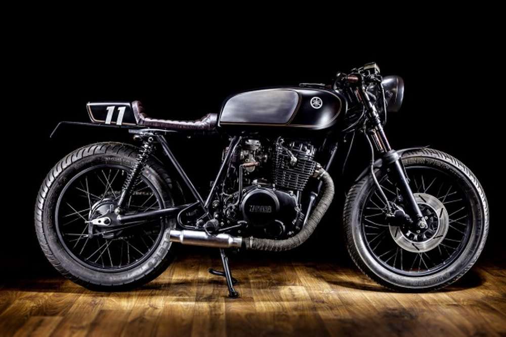 Yamaha XS400 Just for Kicks: кафе рейсер от Macco Motors