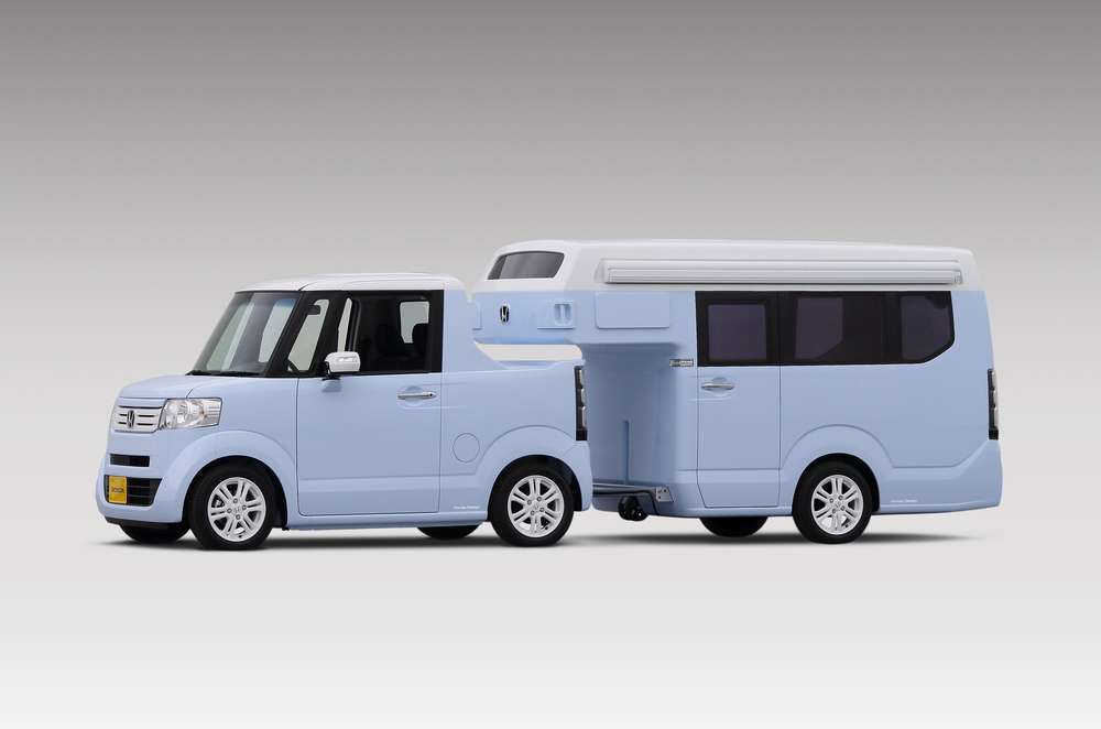 Пикап Honda N-Box отвезет на природу