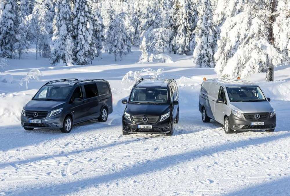 Новый полноприводный Vito 4x4 от Mercedes-Benz