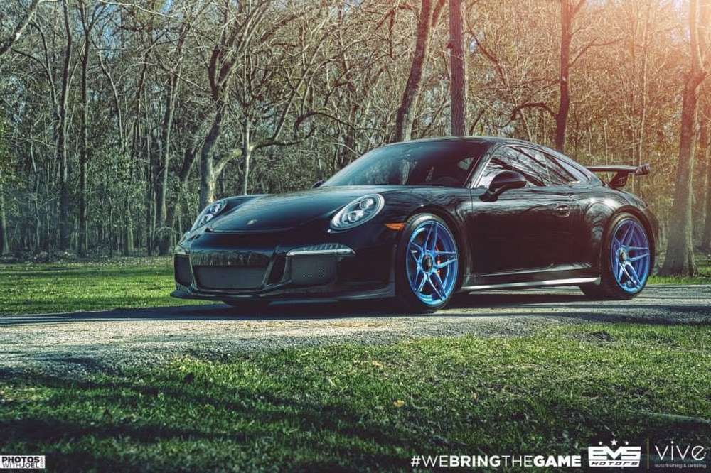 Porsche 911 GT3 (991) встал на новые колеса
