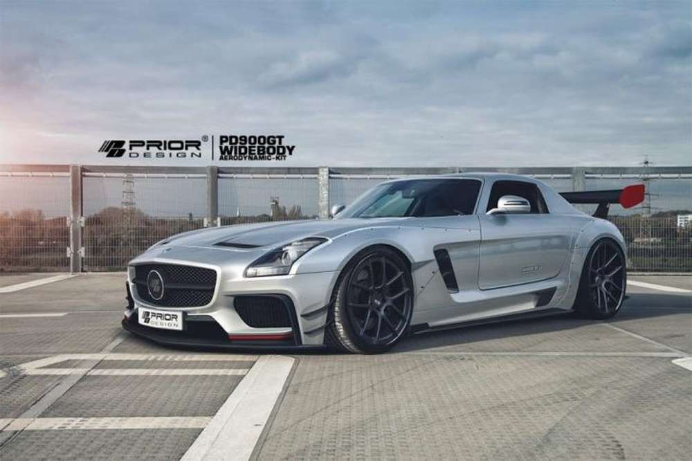 Тюнингованный Mercedes SLS AMG для гонщиков