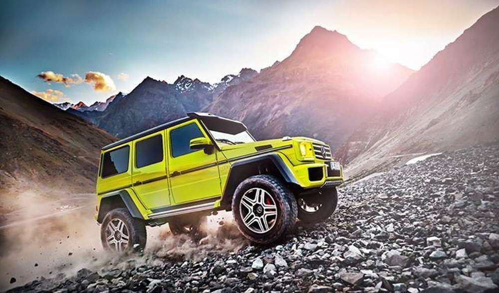 Mercedes-Benz G-Class будет покорять бездорожье