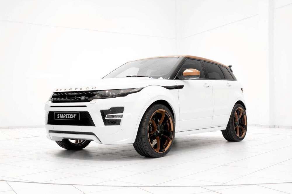Range Rover Evoque: белоснежное совершенство от Startech