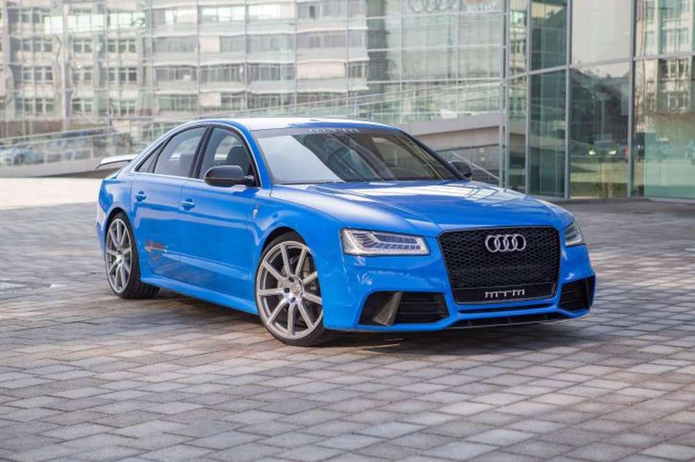 Ярко синяя Audi S8 от мастеров MTM