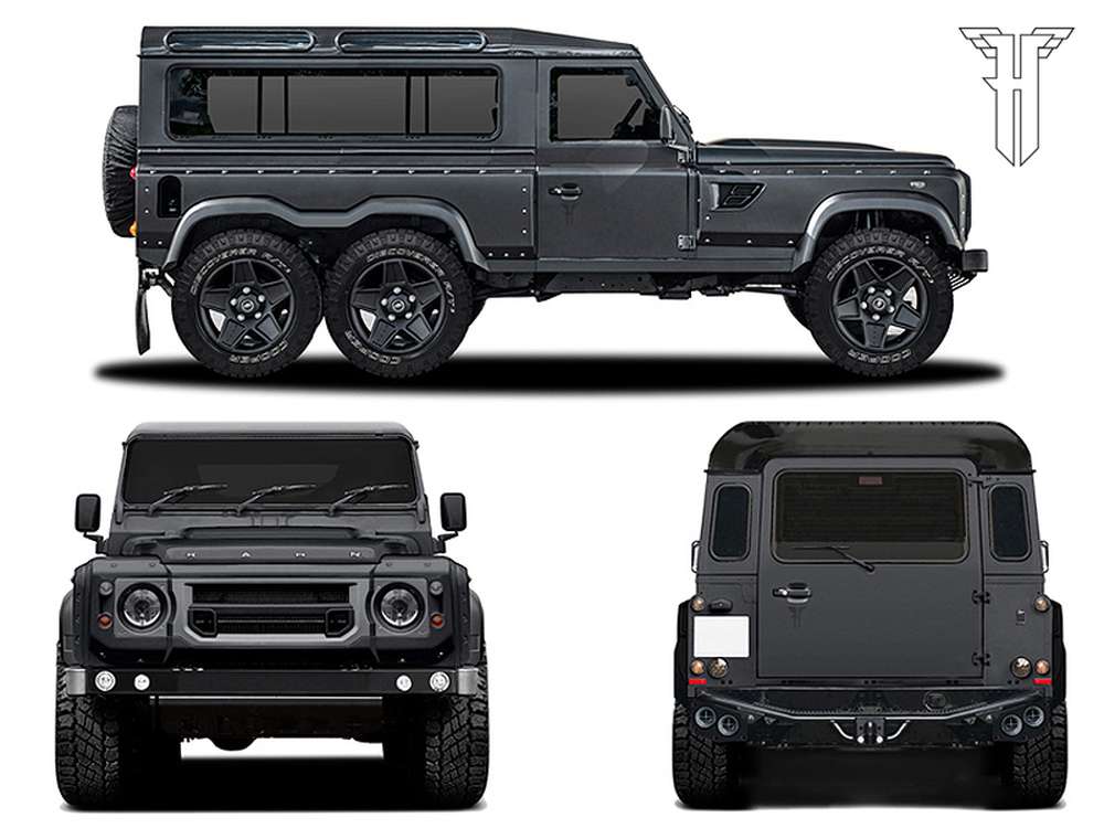 В ателье Kahn Design построили «летающий» внедорожник