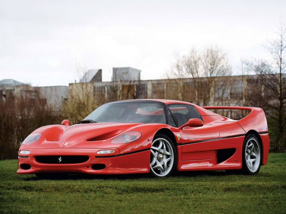 F50 последний дорожник с мотором от болида