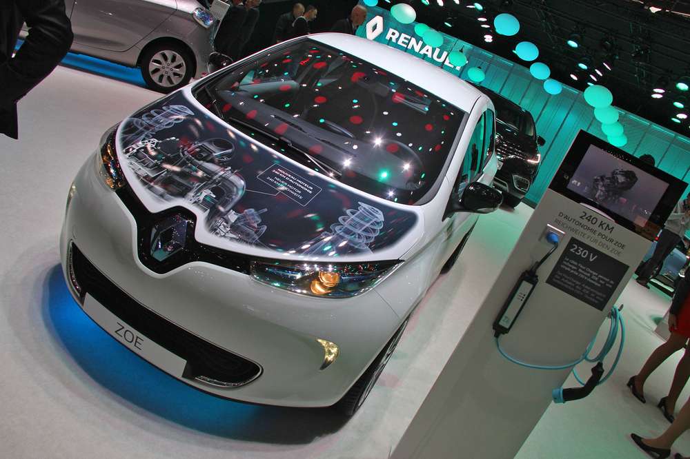 Renault Zoe Concept модель