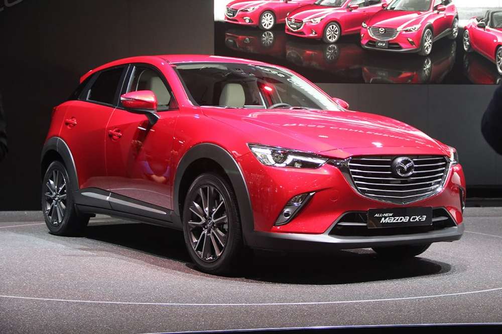 После мировой премьеры Mazda CX-3 заехала в Женеву