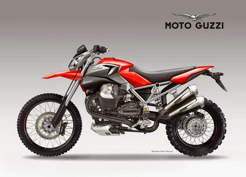 Moto Guzzi X-Rally 1200: концепт по-итальянски