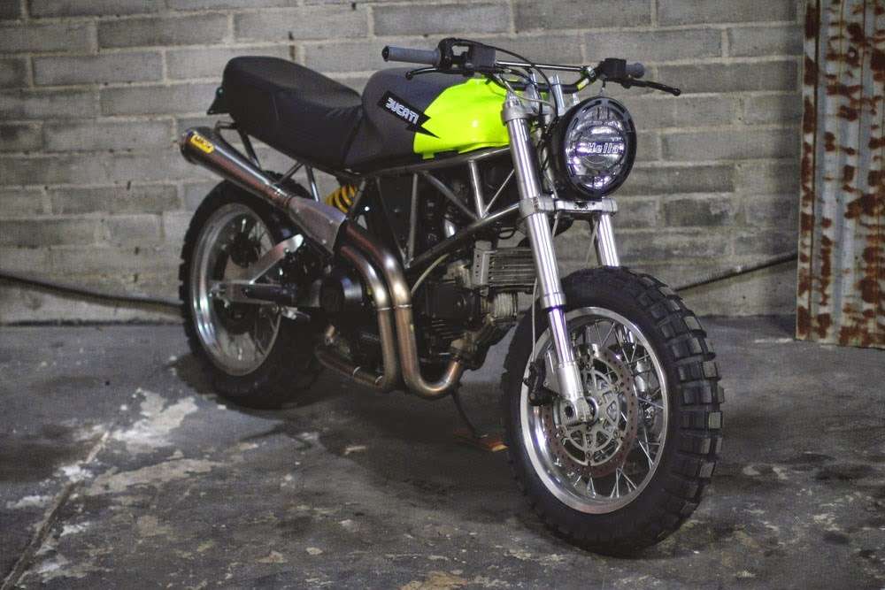 Ducati 900 SuperSport превратился в скрэмблер