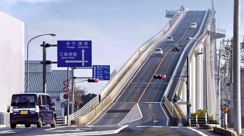 Eshima Ohashi Bridge – мост с жесткой конструкцией