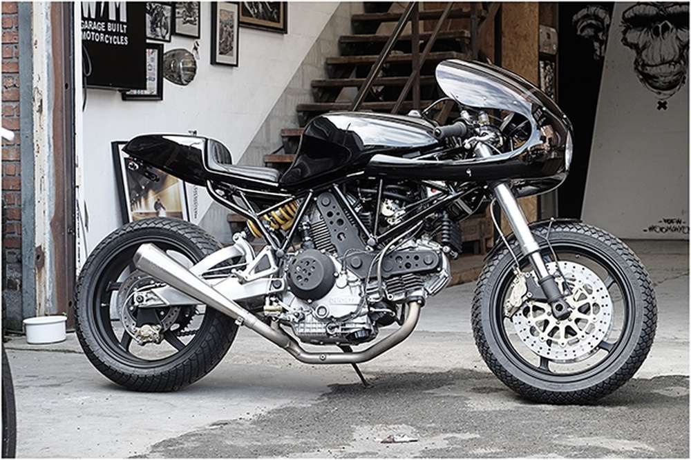 Ducati 900SS Monkee #74: кафе рейсер от Wrenchmonkees