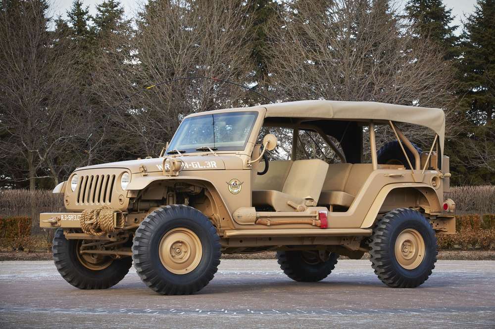 Jeep Staff Car – военный концепт