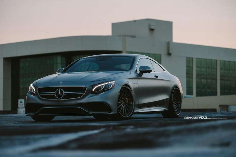 RENNtech Mercedes S63 AMG Coupe примерил уникальные диски