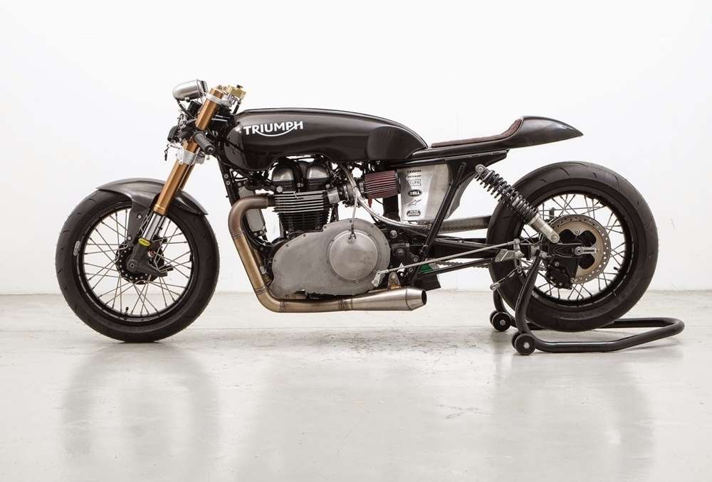 Кастом байка Triumph Salt Racer