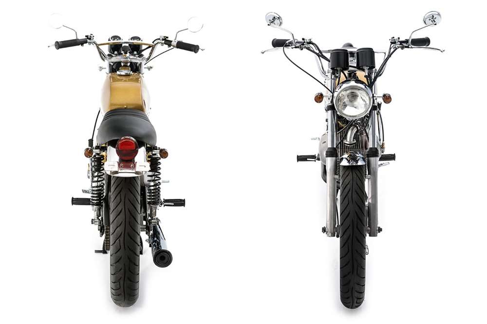 Кастом Ellaspede Benelli SS125