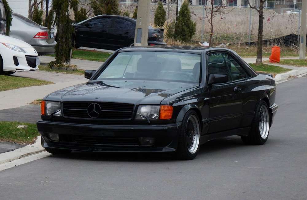 После тюнинга Mercedes-Benz 560SEC AMG 6.0 оценили в $90 тысяч