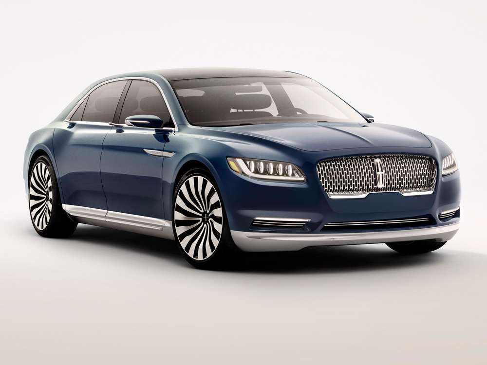 Lincoln привезет в Нью-Йорк флагман Continental