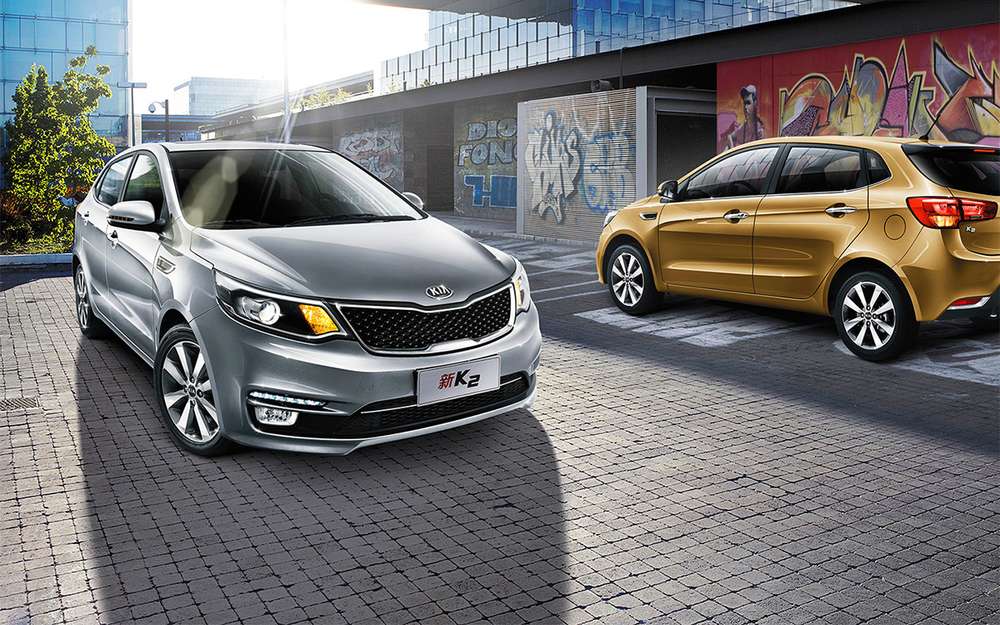 Kia Rio для Китая обновился