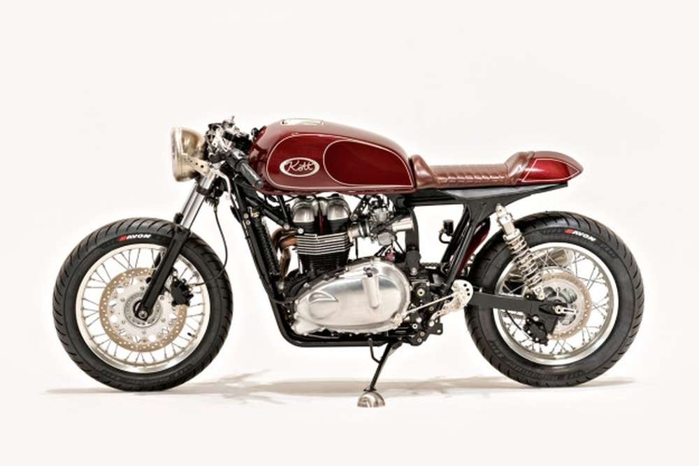 Triumph Thruxton: кафе рейсер от Kott Motorcycles