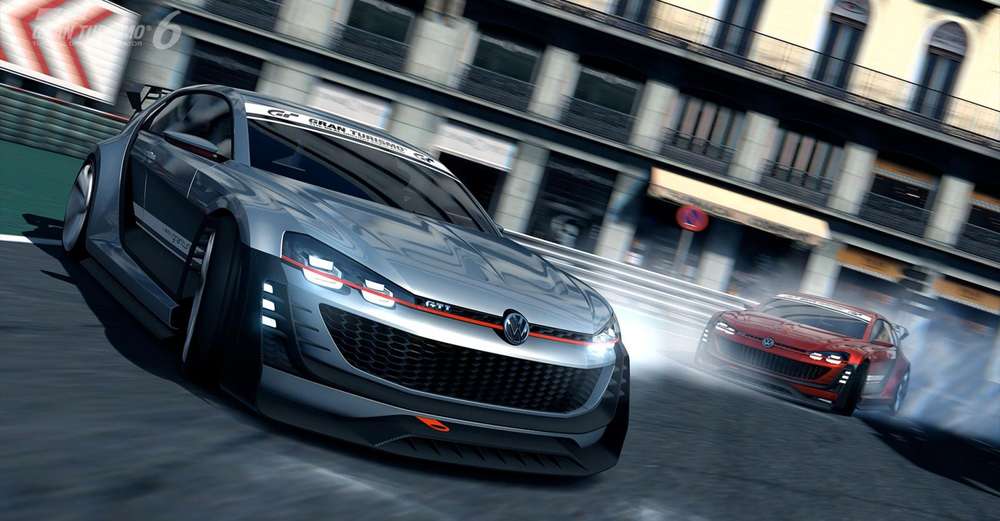Volkswagen продемонстрировал новый виртуальный хот-хэтч GTI Supersport Vision GT