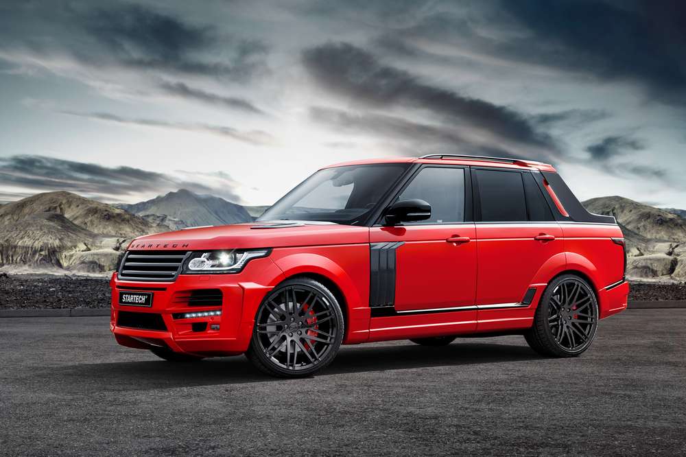 Range Rover превратится в пикап и приедет в Шанхай