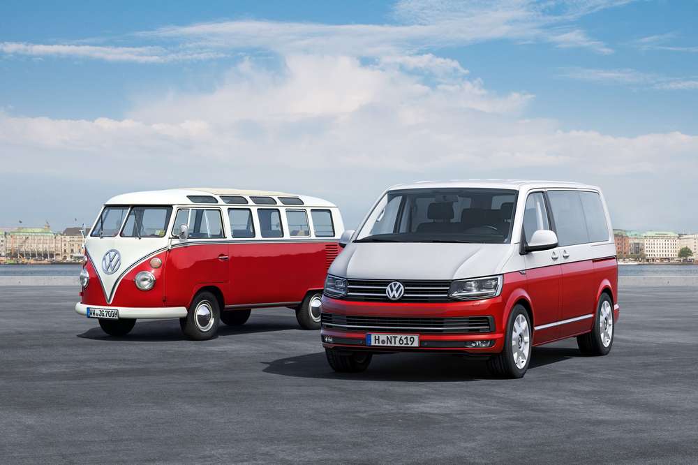 Volkswagen официально рассказал о новом поколении микроавтобуса T6