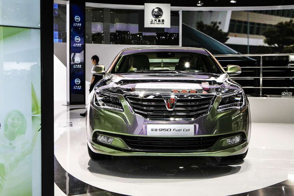 Водородный Roewe 950 Fuel Cell покоряет Шанхай