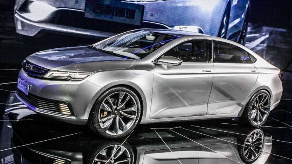 Новый концепт Geely Emgrand встал на платформу Volvo V40