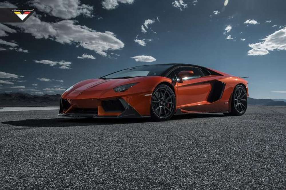 В Vorsteiner создали яркий наряд для Lamborghini Aventador