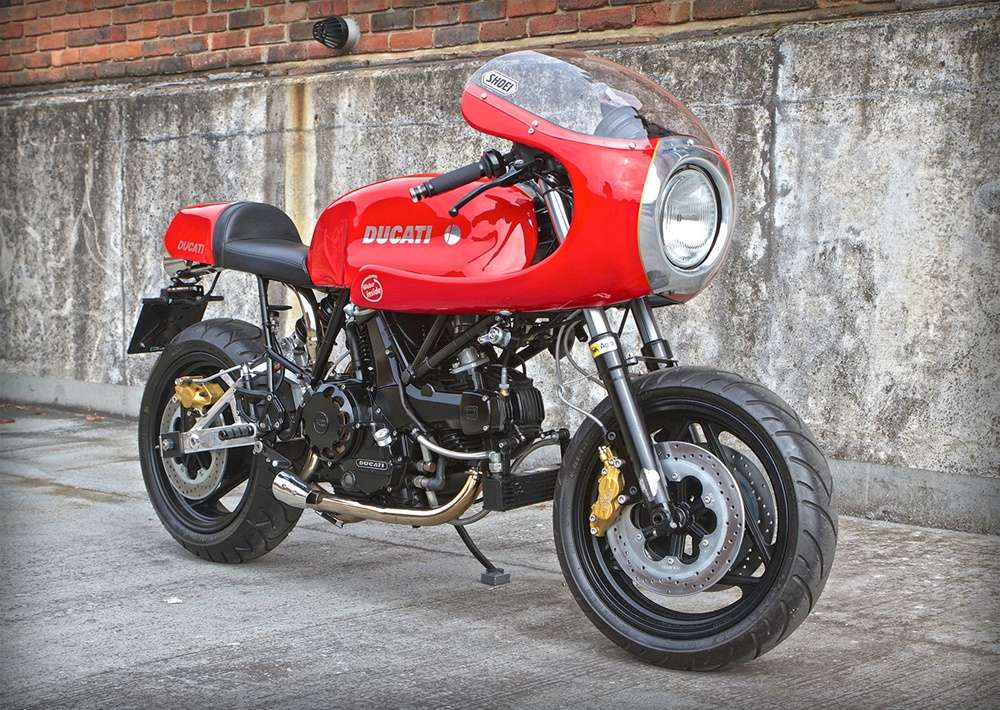 Ducati Sport 1989: кафе рейсер от Dark Knight Custom Motorcycles