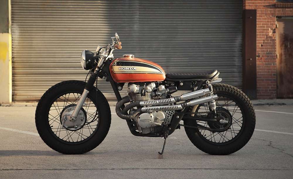 Honda CL450: кастом от Redeemed Cycles