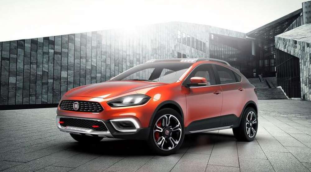 Fiat Ottimo показал в Шанхае псевдокроссовер