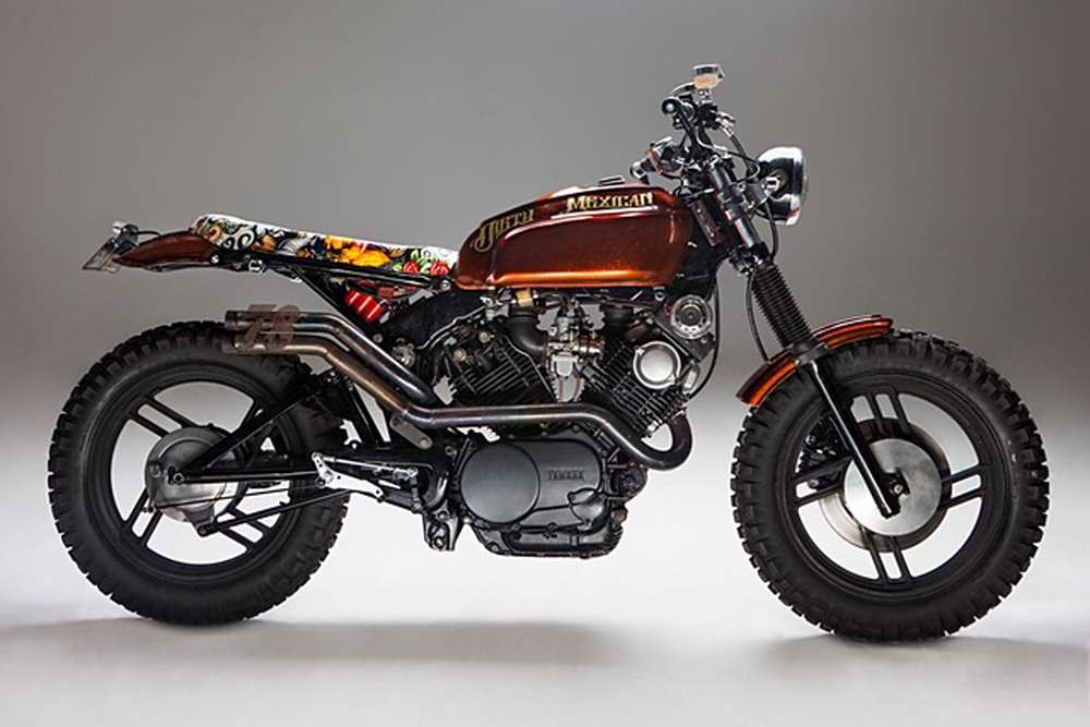 Yamaha XV750: трекер от Open Road Cycles