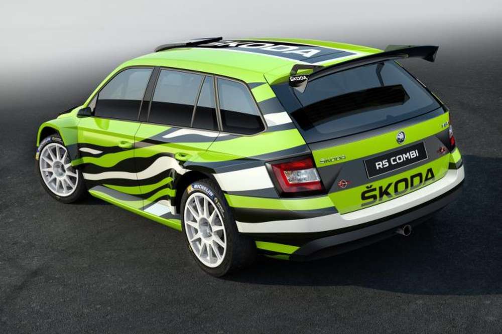 Концепты Skoda на фестивале GTI Worthersee-2015: Skoda Fabia Combi R5