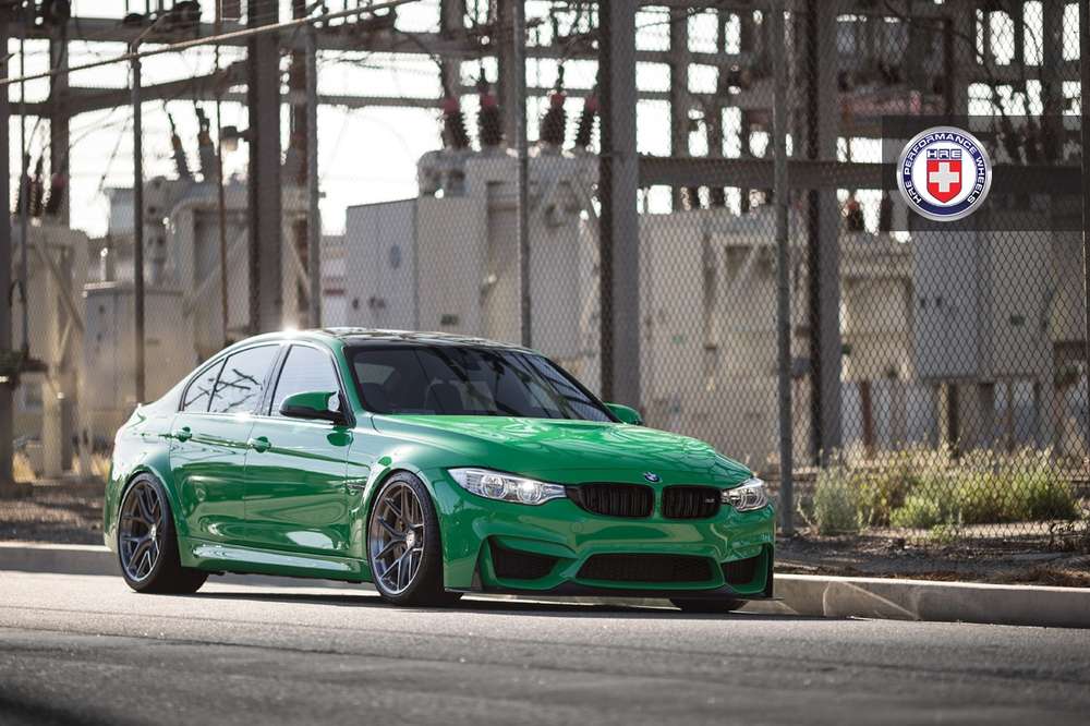 BMW M3 и его новый Халк-стиль