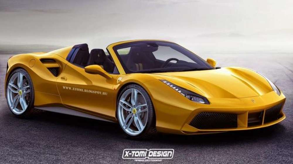 Этой осенью Ferrari 488 GTB лишится крыши