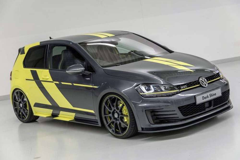 volkswagen golf gti dark shine