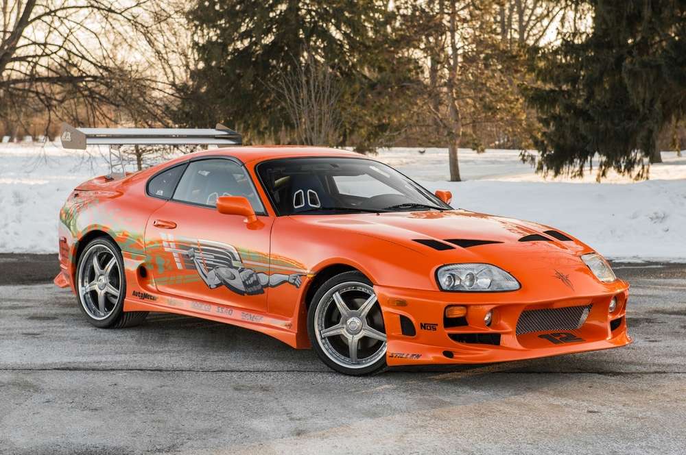 Toyota Supra Fire