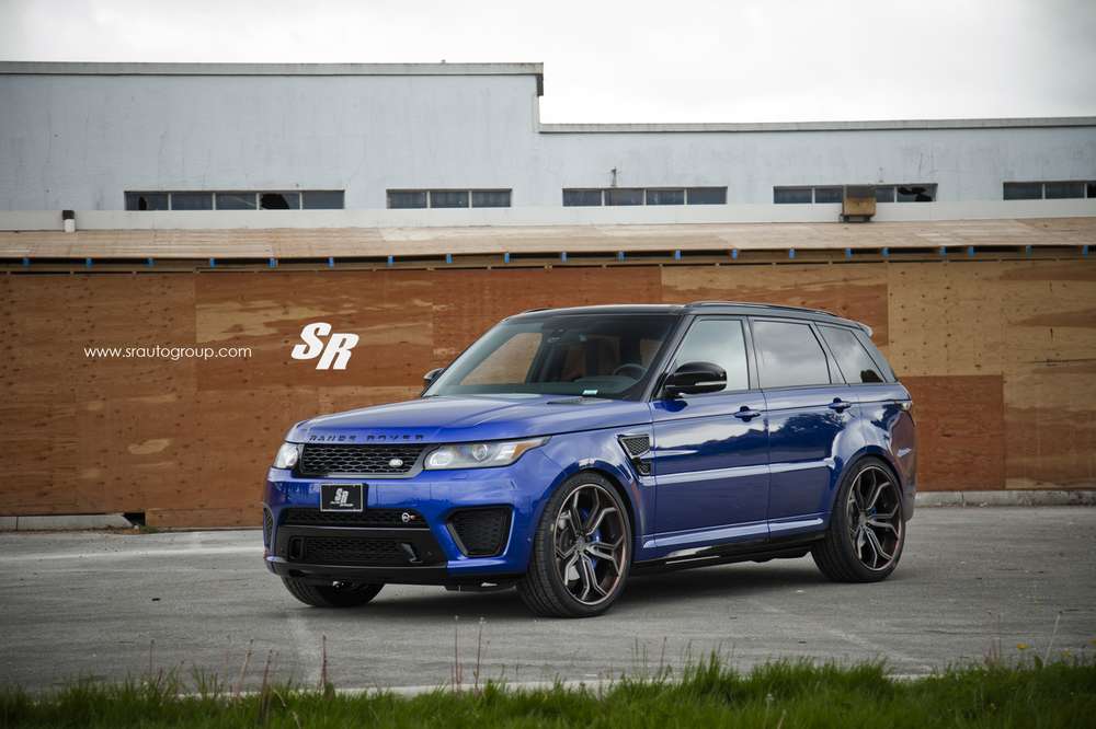 Range Rover Sport SVR примерил 24-дюймовки от PUR LX10