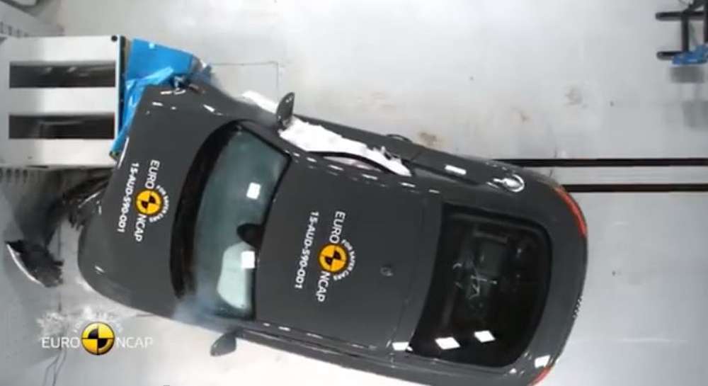 Audi TT получил 4 звезды от Euro NCAP