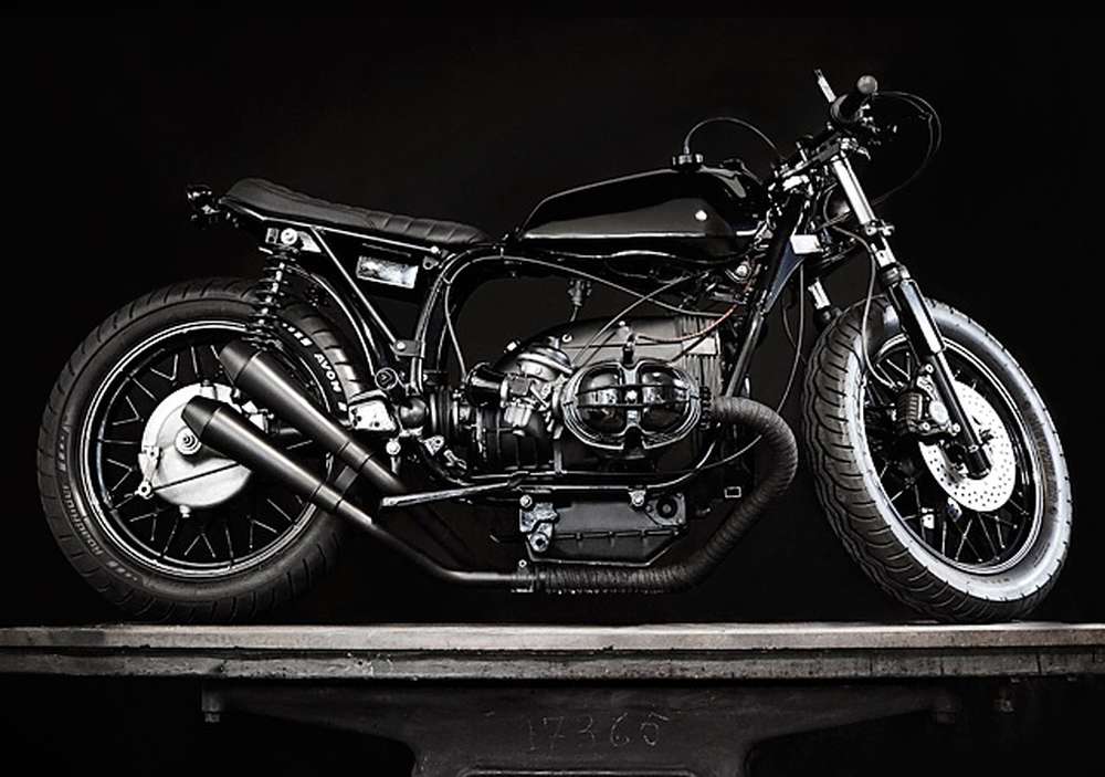 BMW R100 Black Pearl – брэт-кастом от Blitz Motorcycles