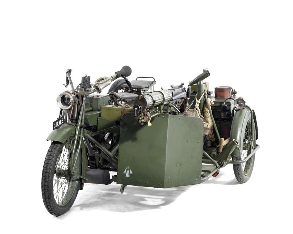 Военный мотоцикл Matchless-Vickers, проданный на аукционе